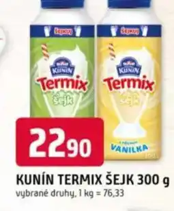 Trefa Kunín termix šejk nabídka