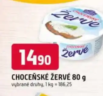 Trefa Choceňské žervé nabídka