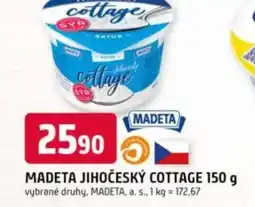 Trefa MADETA Jihočeský cottage nabídka