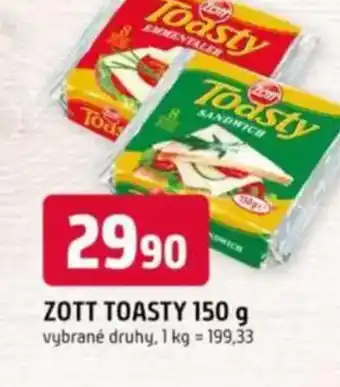 Trefa ZOTT Toasty nabídka