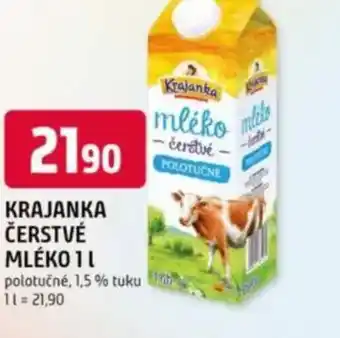 Trefa Krajanka čerstvé mléko nabídka