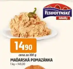 Trefa Maďarská pomazánka nabídka