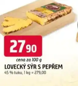 Trefa Lovecký sýr s pepřem nabídka