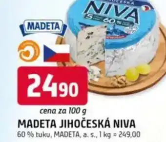 Trefa Madeta jihočeská niva nabídka