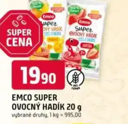 Trefa Emco super ovocný hadík nabídka