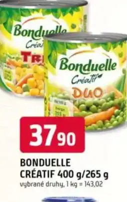 Trefa BONDUELLE Créatif nabídka