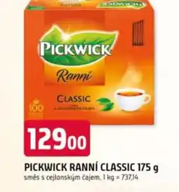 Trefa PICKWICK Ranní classic nabídka