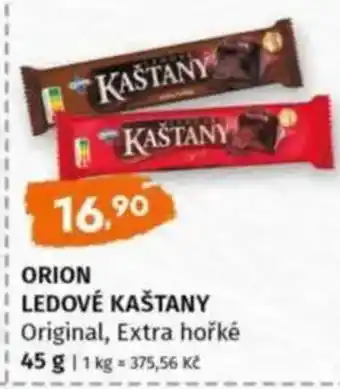 Trefa ORION Ledové kaštany original, extra hořké nabídka