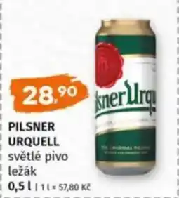 Trefa PILSNER URQUELL světlé pivo ležák nabídka