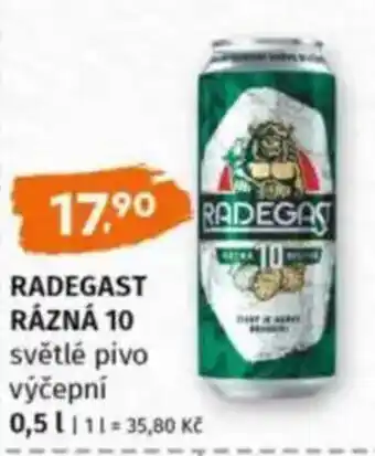 Trefa RADEGAST RÁZNÁ 10 nabídka