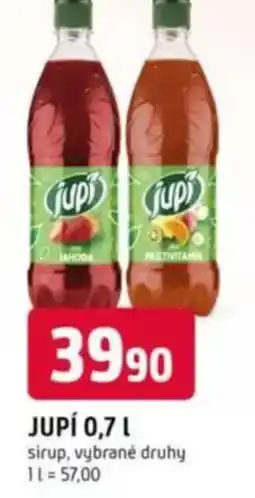 Trefa JUPÍ sirup nabídka