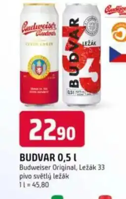 Trefa BUDVAR nabídka