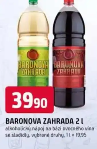 Trefa BARONOVA ZAHRADA nabídka