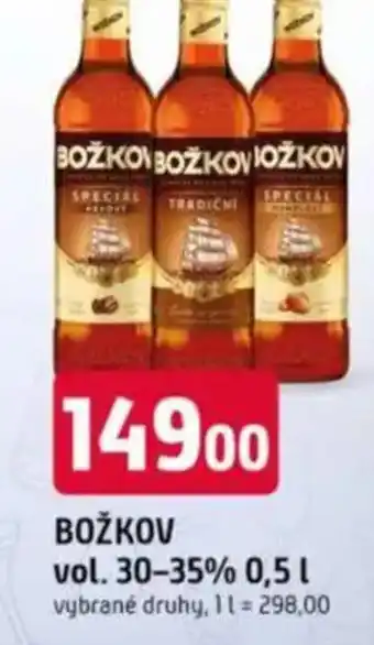 Trefa BOŽKOV vol. 30-35% nabídka