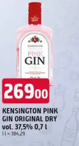 Trefa Kensington pink gin original dry vol. 37,5% nabídka