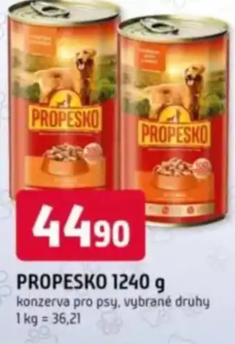 Trefa PROPESKO nabídka