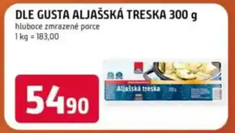 Trefa Dle gusta aljašská treska nabídka