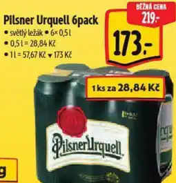 Albert Pilsner Urquell 6pack nabídka