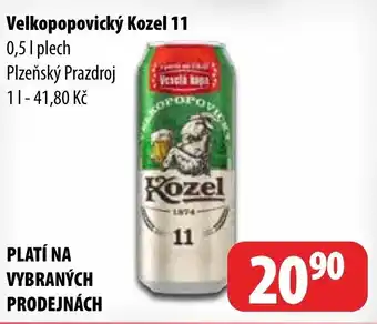 Partner Maloobchodní síť Velkopopovický kozel 11 nabídka