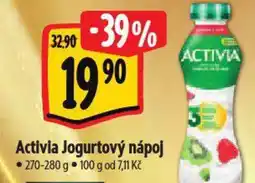 Albert Activia Jogurtový nápoj nabídka