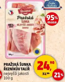 Penny Market Pražská šunka řezníkův talíř nabídka