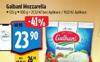 Albert Galbani Mozzarella nabídka