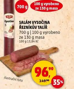 Penny Market Salám vysočina řezníkův talíř nabídka