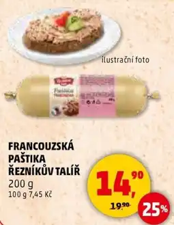 Penny Market Francouzská paštika řezníkův talíř nabídka