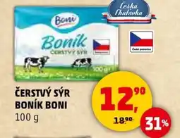 Penny Market Čerstvý sýr boník boni nabídka