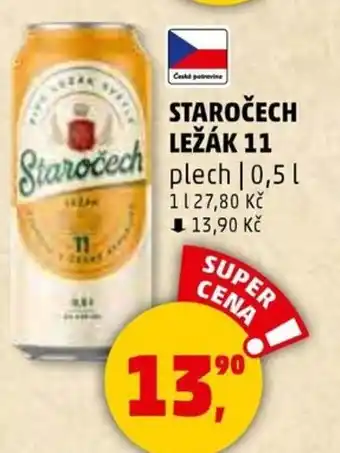 Penny Market Staročech ležák 11 nabídka