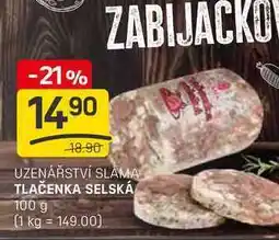 Flop TLAČENKA SELSKÁ 100g nabídka