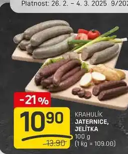 Flop JATERNICE, JELÍTKA 100g nabídka