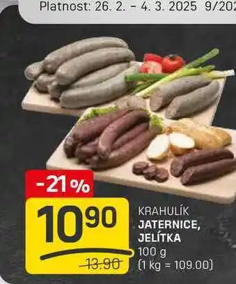 Flop JATERNICE, JELÍTKA 100g nabídka