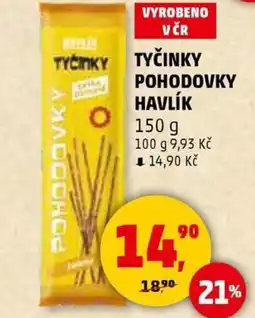 Penny Market Tyčinky pohodovky havlík nabídka