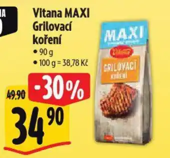 Albert Vitana MAXI Grilovací koření nabídka