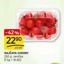 Flop RAJČATA CHERRY 250 g, vanička nabídka