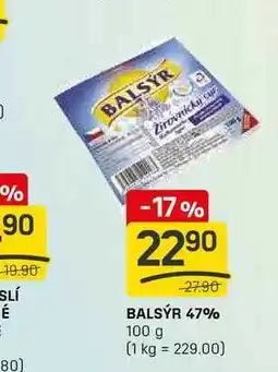 Flop BALSÝR 47% 100g nabídka
