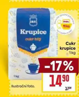 Billa Cukr krupice 1kg nabídka