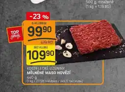 Flop MĚLNĚNÉ MASO HOVĚZÍ 440 g nabídka