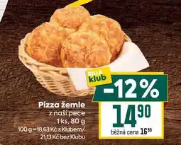 Billa Pizza žemle z naší pece 1 ks, 80 g nabídka