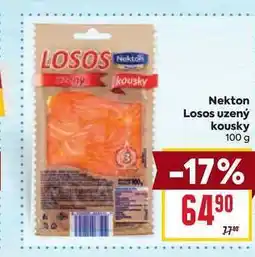 Billa Nekton Losos uzený kousky 100 g nabídka