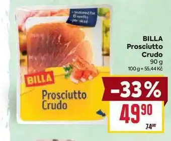 Billa BILLA Prosciutto Crudo 90 g nabídka