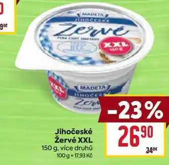 Billa Jihočeské Žervé XXL 150 g nabídka