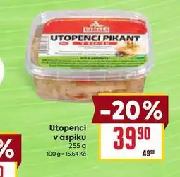 Billa Utopenci v aspiku 255 g nabídka