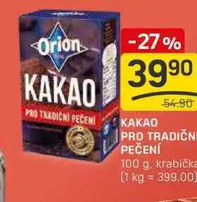 Flop KAKAO PRO TRADIČNI PEČENÍ 100 g nabídka