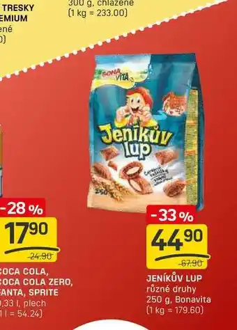 Flop JENÍKŮV LUP různé druhy 250 g nabídka