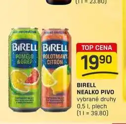 Flop BIRELL NEALKO PIVO vybrané druhy 0,5l, plech nabídka