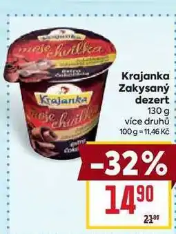 Billa Krajanka Zakysaný dezert 130 g nabídka