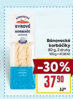 Billa Bánovecké korbáčiky 80 g nabídka