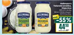 Billa Hellmann's Tatarská omáčka, Majonéza 405 ml nabídka